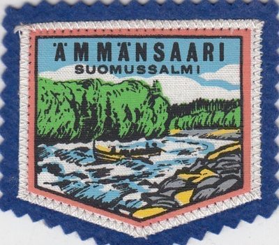ÄMMÄNSAARI SUOMUSSALMI hihamerkki     p120