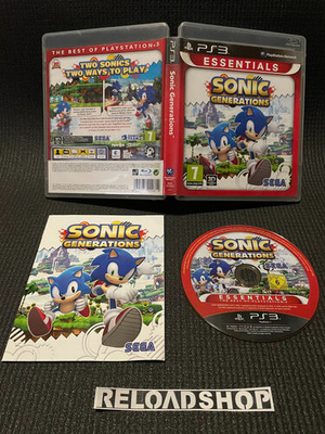 Sonic Generations ESSENTIALS PS3 - CiB