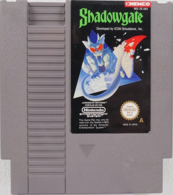 Shadowgate (UK Version)