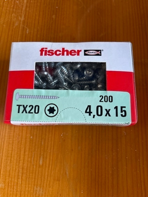 Fischer FSP-PT 4,0x15 ruuvi 200kpl