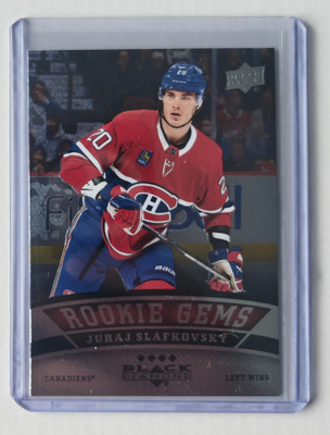 Juraj Slafkovsky 2022-23 UD Extended Black Diamond Rookie