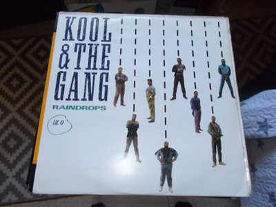 12" VINYYLI SINKKU KOOL & THE GANG ** RAINDROPS **