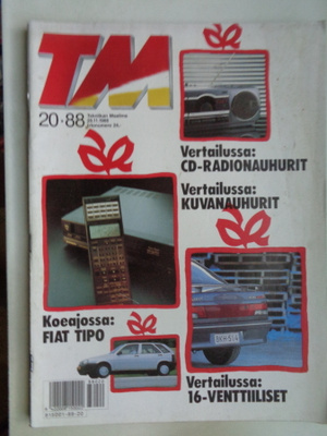 Tekniikan Maailma Nro 20/1988 (13.10)