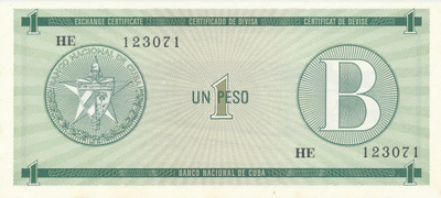 Cuba 1 Peso 1985 P FX1 #152