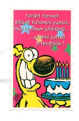 °°TOISET TARINAT ELÄVÄT TUHANSIA....°° -KORTTI /Grimmy