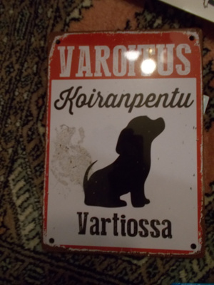 varoituskyltti