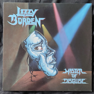 Lizzy Borden : LP Master of disguise ('89 painos)