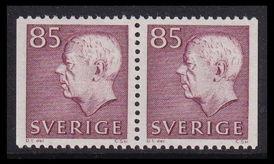 Ruotsi 712DD ** Gustaf VI 85 öre (1971)