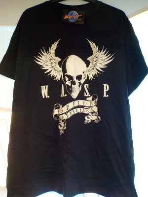 W.A.S.P. - BABYLON BURNING UUSI T- PAITA XL - KOKO (W)