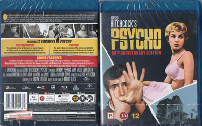 Psyko (3 360) UUSI -FI- BLU-RAY nordic, anthony perkins 196