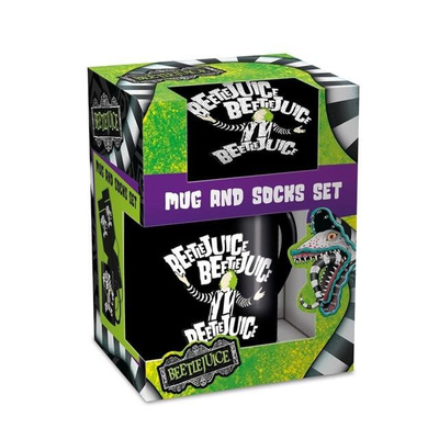 BEETLEJUICE MUG AND SOCKS SET	(84 818)	muki+sukat (41-45)