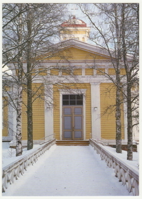 Kärsämäki kirkko talvella
