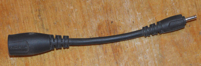 Nokia CA-44 latausadapteri (3,5->2mm)