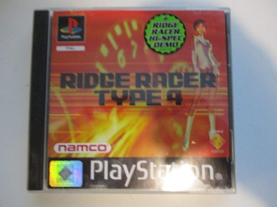 PS1 RIDGE RACER TYPE 4 + DEMO