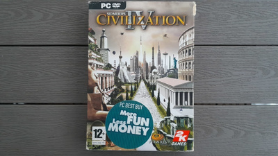 PC DVD: Sid Meier's Civilization IV peli (2005)