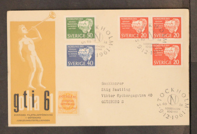 # 23363 # Ruotsi -Fa-529-531 FDC - 1961