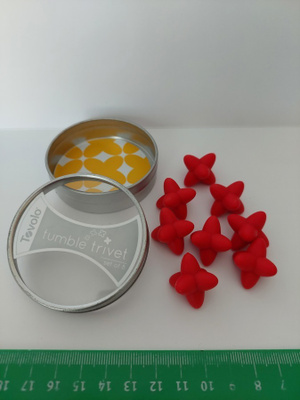 Tovolo Tumble Trivets punainen