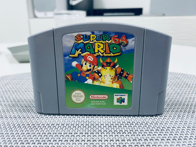 N64 Super Mario 64 PAL + Suoja