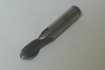 Muotojyrsin, pallopäinen ,halk.16 mm, D2