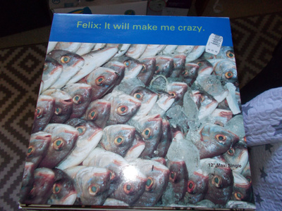 12" VINYYLI MAXI FELIX ** IT WILL MAKE ME CRAZY **