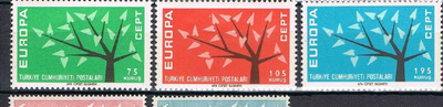Turkki 1962 - Europa CEPT  ++