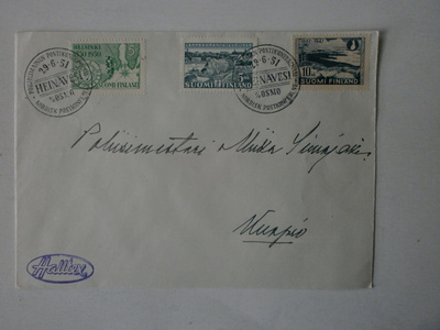Heinävesi, Pohjoismainen Postikonferenssi s/s Osmo 29.6.1951