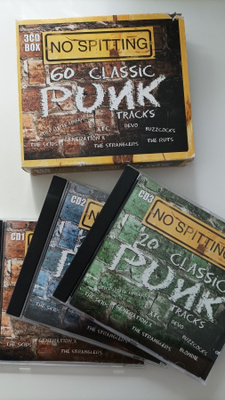 Punk, The worst of total anarchy + 60 classic - 6 CD - BOX