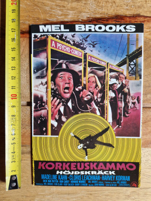 Mel Brooks Korkeuskammo  Postikortti 1980-luvulta