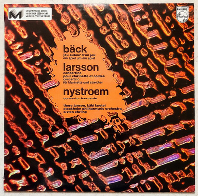 BÄCK • LARSSON • NYSTROEM: S/T – Philips RI LP 1968