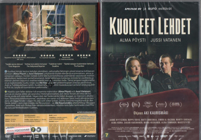 kuolleet lehdet	(39 486)	UUSI	-FI-	DVD				2023	Kaurismäki