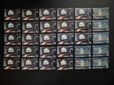 Ohileimatut ikimerkit, 30 kpl (Hvitträsk)!