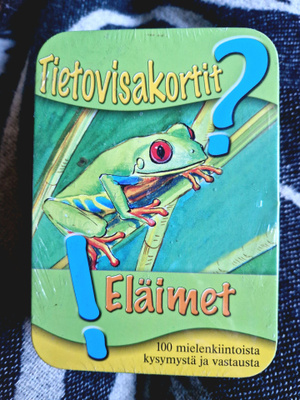 Tietovisakortit eläimet.UUDET