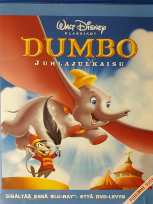 Dumbo Blu-ray + dvd