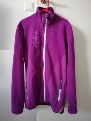 LUHTA fleece/softshell lila takki, koko S, uudenveroinen