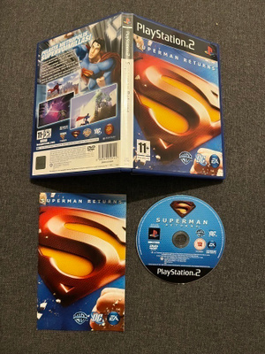Superman Returns PS2 (Suomijulkaisu)