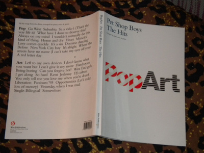Nuottikirja - PET SHOP BOYS - The Hits - Pop Art