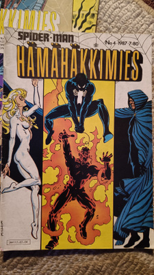 Hämähäkkimies 3 kpl 1987 n.2.4.6