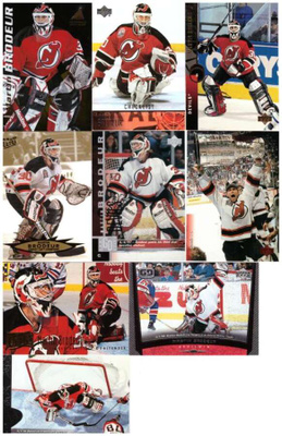 9 x Mv MARTIN BRODEUR New Jersey Devils (3)