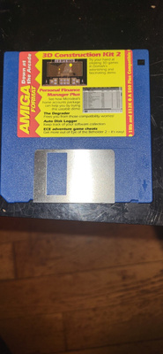 Amiga disk 3D Construction Kit 2