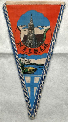 Nilsiä vintage pieni matkailuviiri