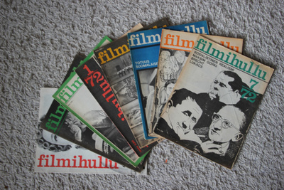 Filmihullu-lehtiä 1971-72 8 kpl