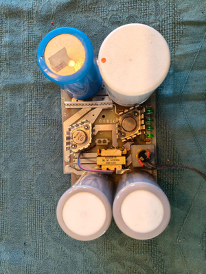 Virtalähdeaihio +/-24V, +/-10V