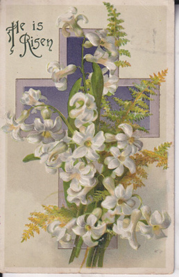 He is Risen. Wanha kortti, e154