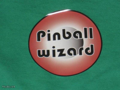 Pinball Wizard tarra pyöreä, flipperi #2