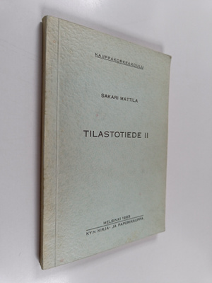 Sakari Mattila : Tilastotiede 2