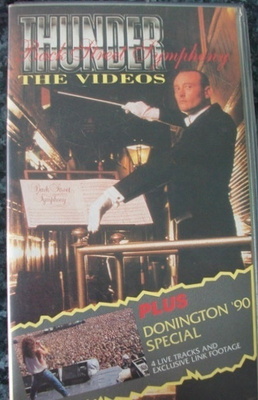 VHS Thunder Back Street Symphony The Videos Plus