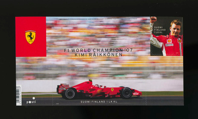2008, Kimi Räikkönen. pienoisarkki BL53**