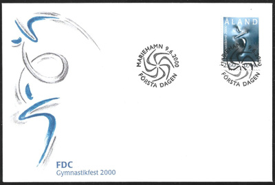 FDC Åland 2000  Voimistelujuhla   LaPeÅL 176