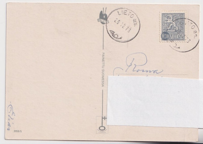 Lieto as. - leima 28.12.1973