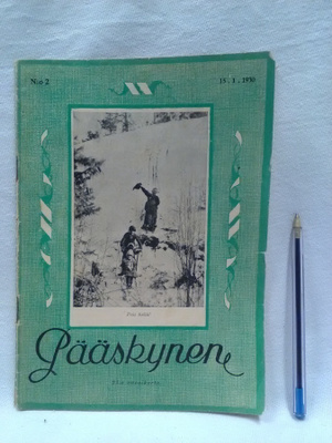 Pääskynen N:o 2 tammikuu 1930
